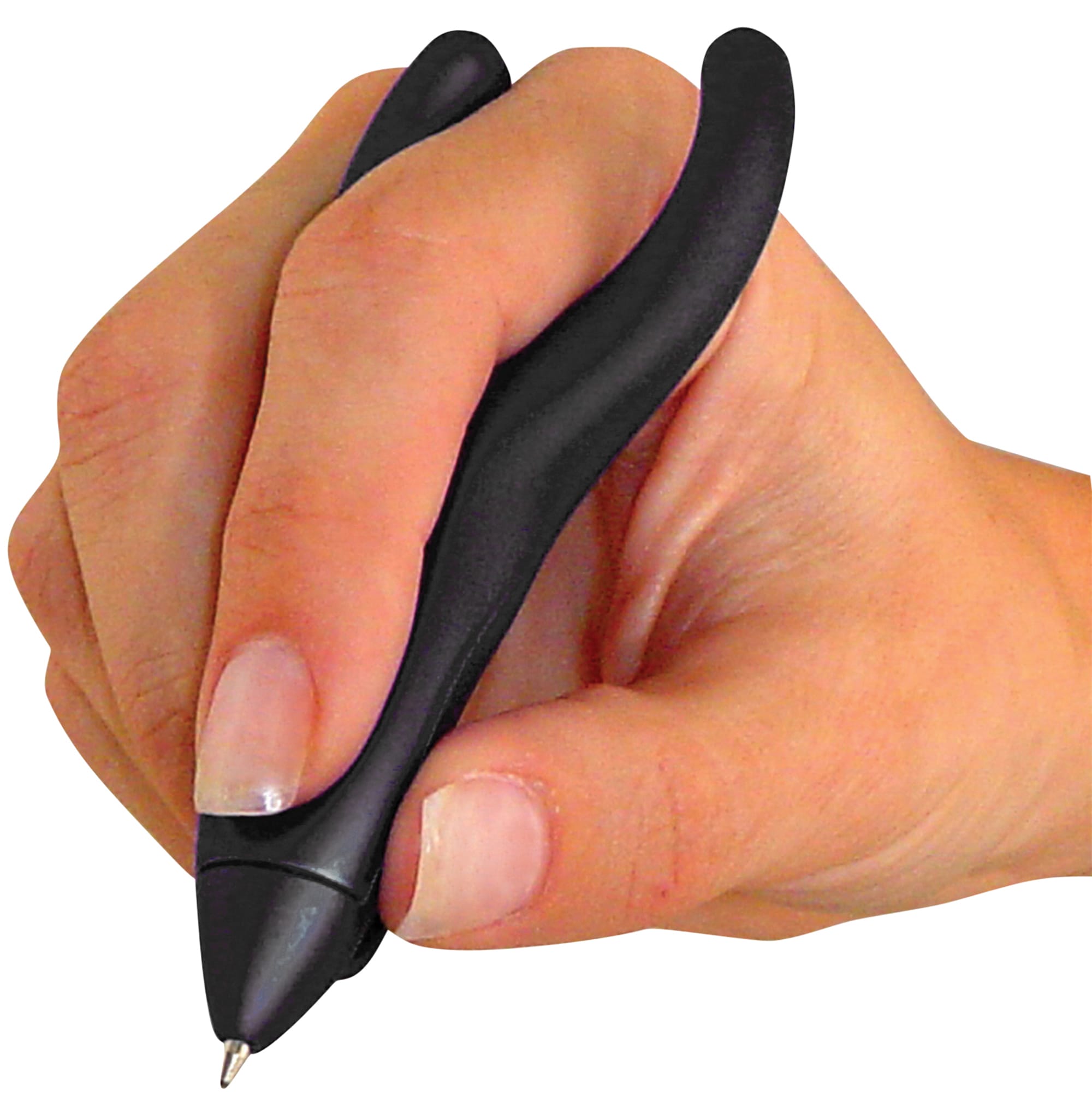 PenAgain ErgoSof Pen Ehlers-Danlos Arthritis Carpal Tunnel Pain Relief BLACK (00022)