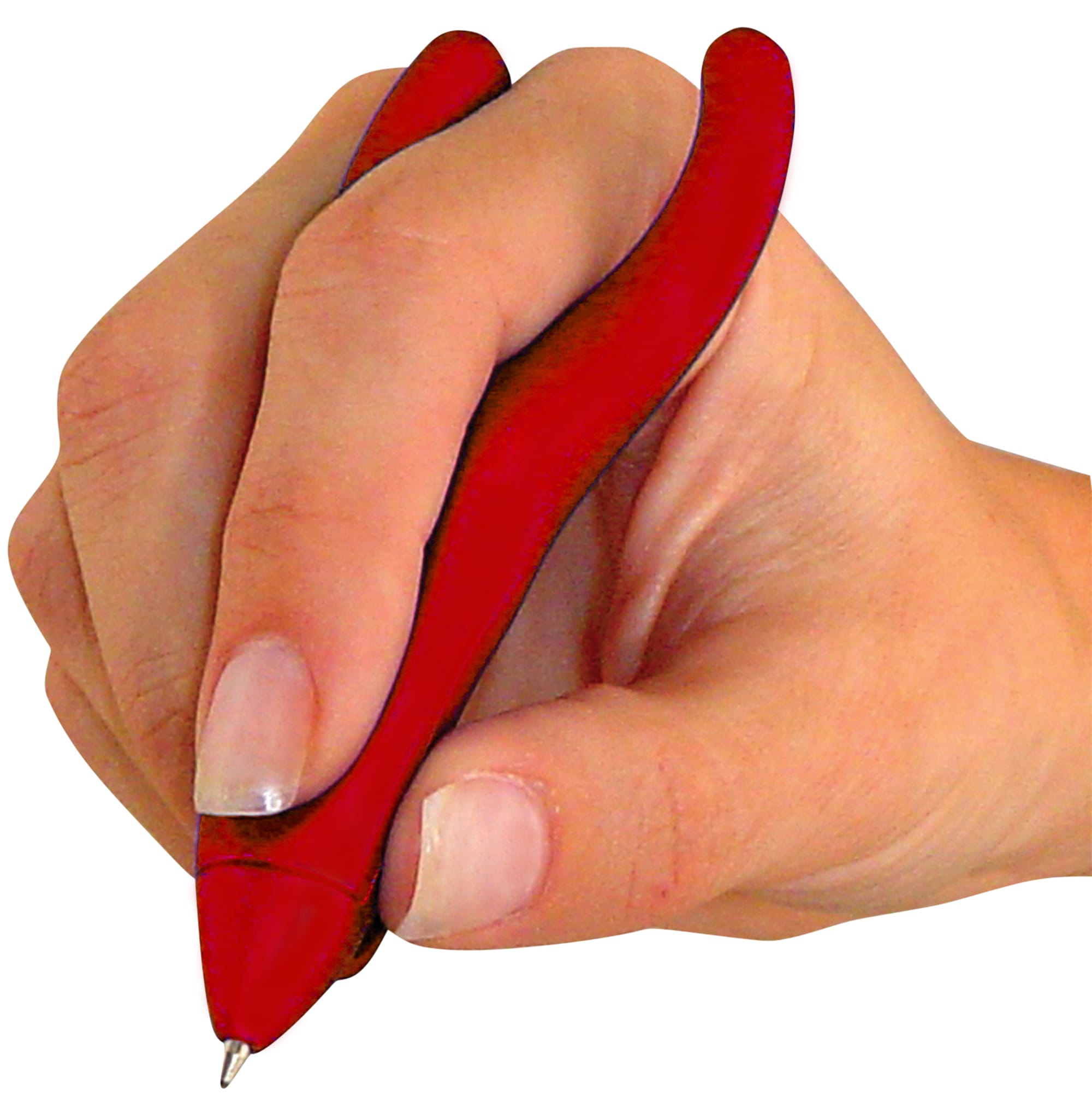 PenAgain ErgoSof Pen Ehlers-Danlos Arthritis Carpal Tunnel Pain Relief RED (00023)