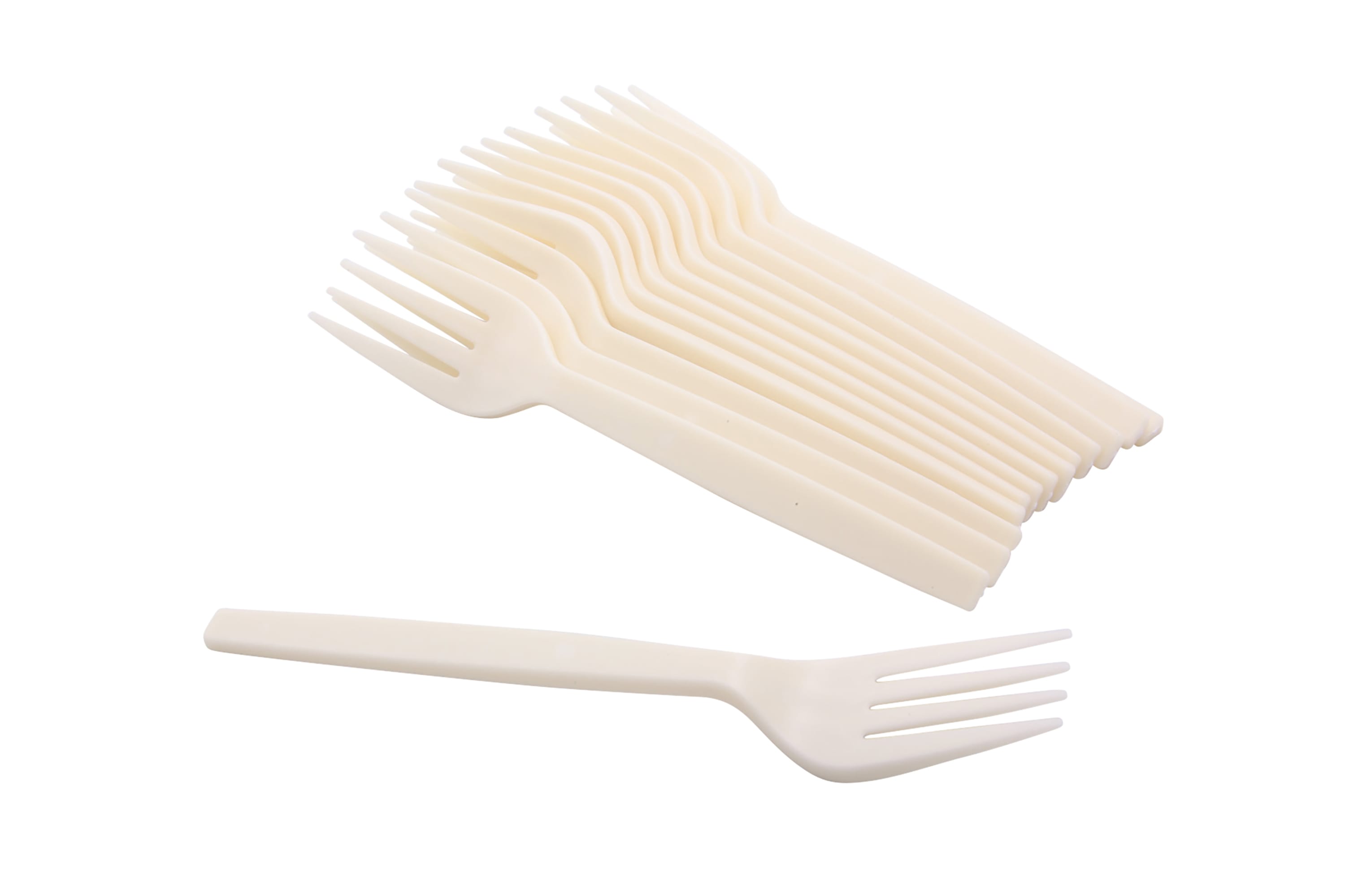 CONSERVE Forks 100 Pack OFF WHITE (10231)