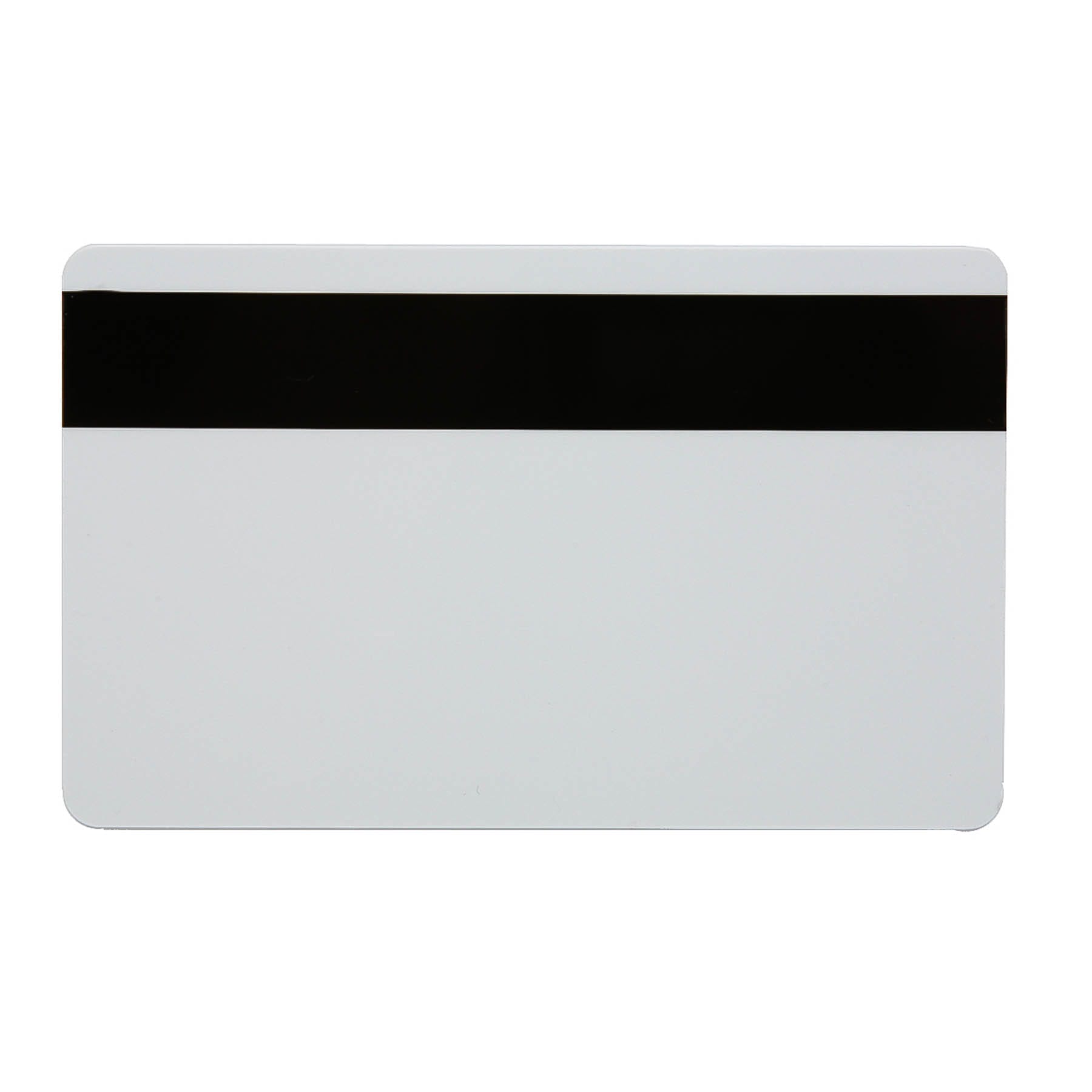 SICURIX CR 80 with Hico Magnetic Stripe Blank ID Cards 30 mil 100 Pack WHITE (80340)