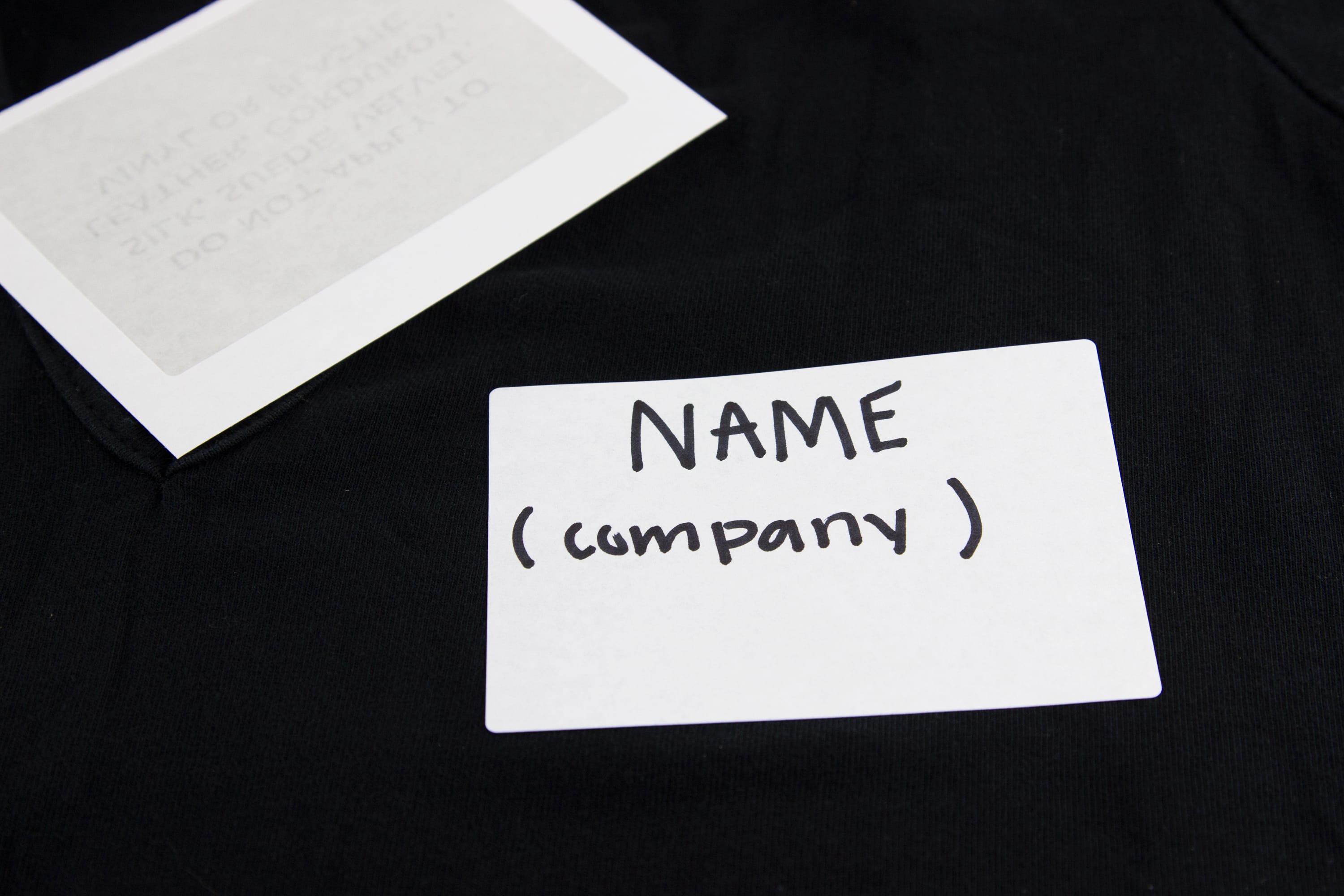 SICURIX Plain WHITE Adhesive Badges 2 Per Sheet 100 Pack WHITE (67641)