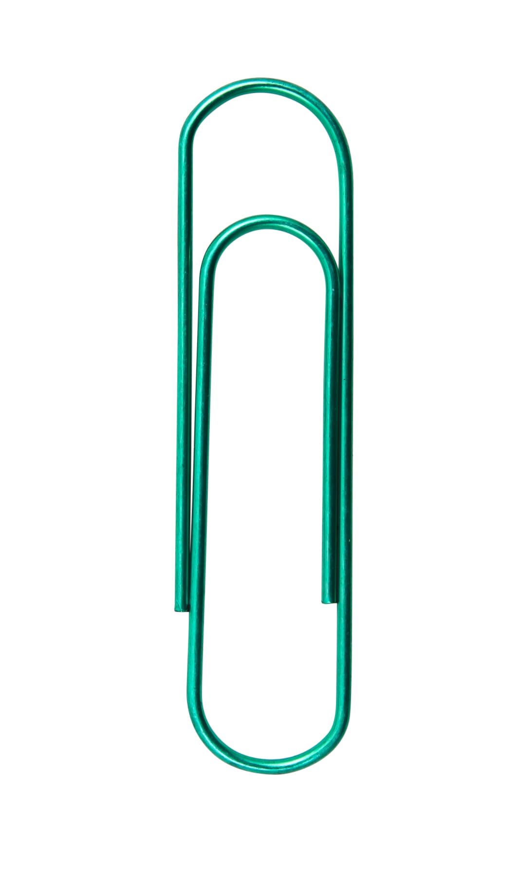 Baumgartens Metallic Vinyl Coated Paper Clips 4" ASSORTED Colors (26740)