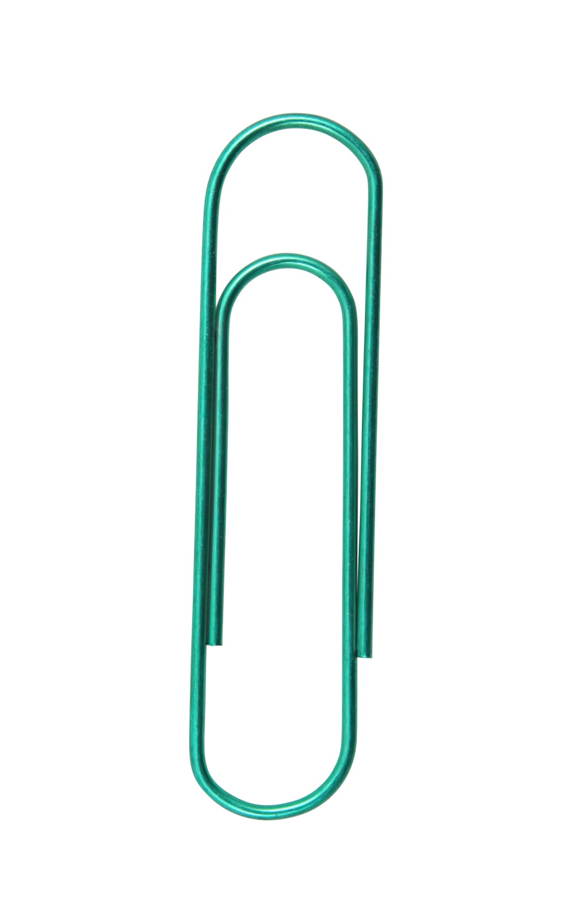 Baumgartens Metallic Vinyl Coated Paper Clips 4" ASSORTED Colors (26740)