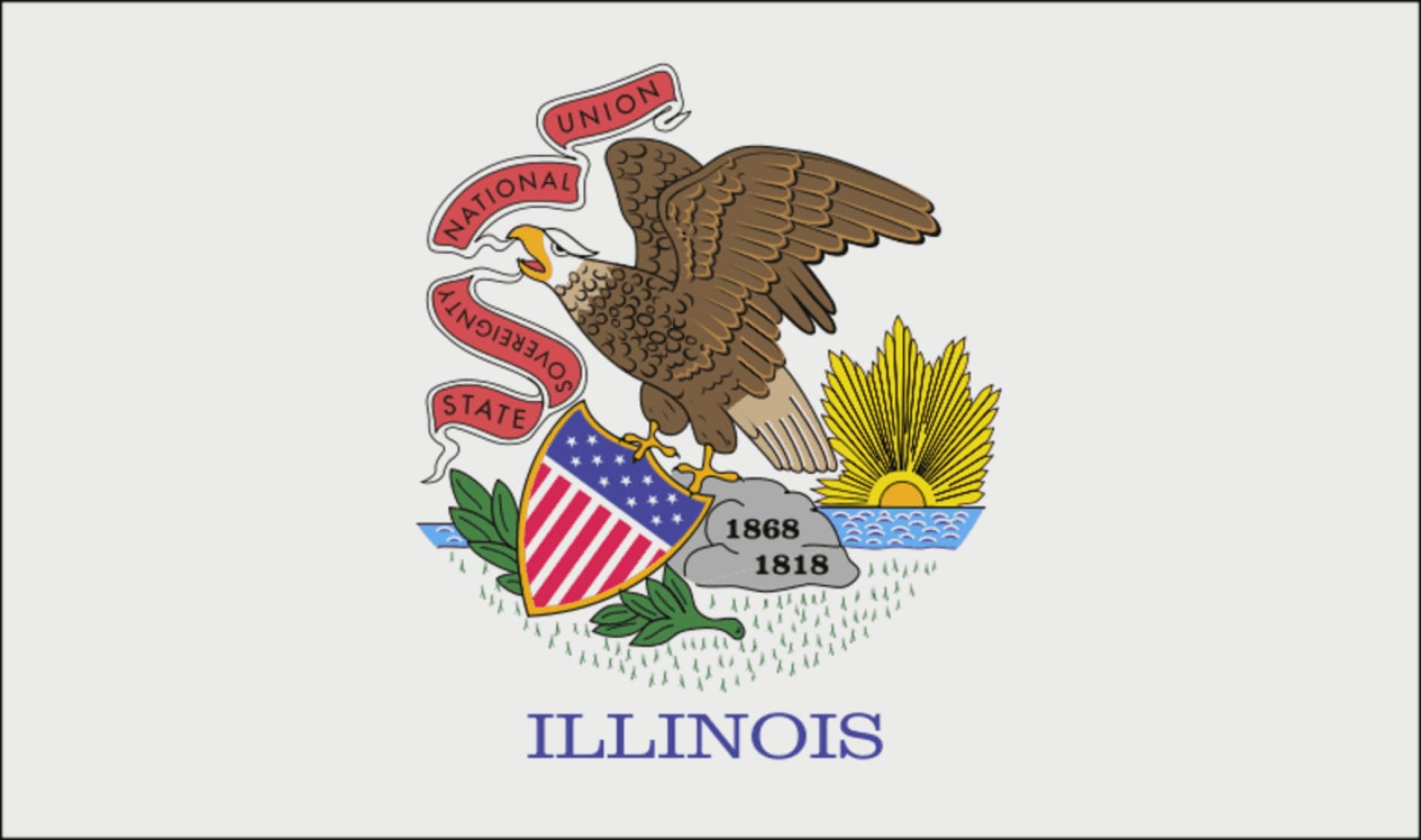Integrity Flags Illinois State Flag 36" x 60" (33532)