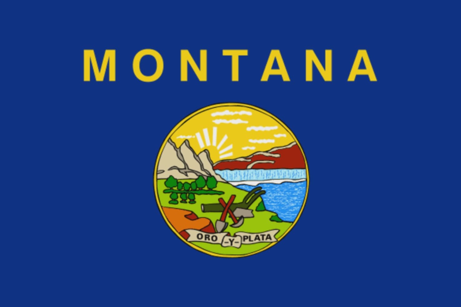 Integrity Flags Montana State Flag 36" x 60" (33545)