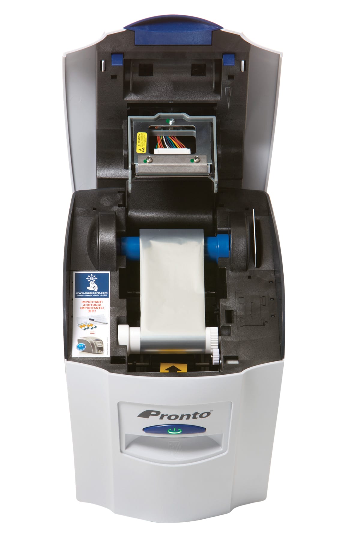 SICURIX Magicard Pronto ID Printer Single Sided Manual Feed WHITE (3649-0001)