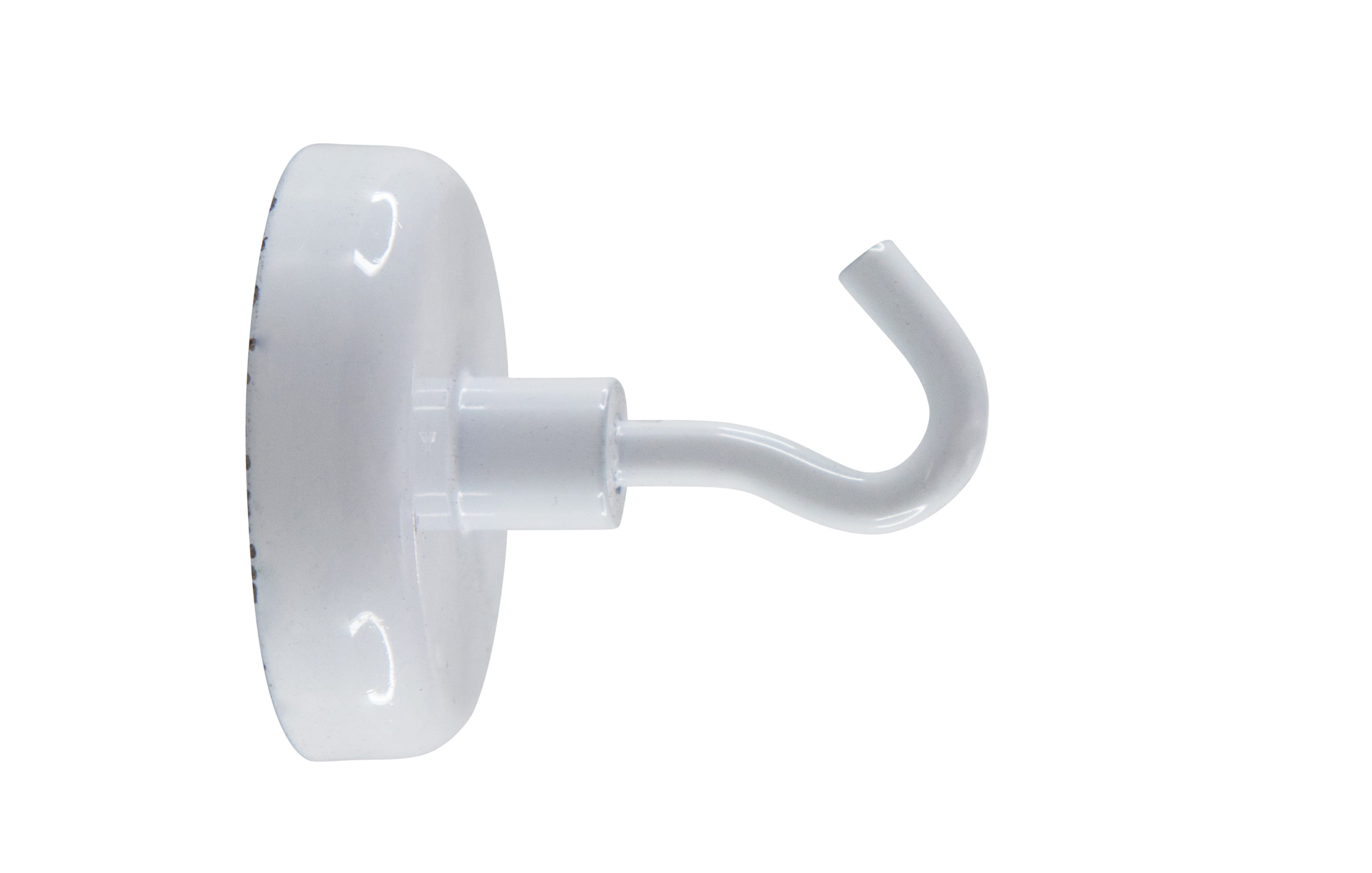 Zeüs Magentic Hooks 14 lb. 2 Pack WHITE (42410)