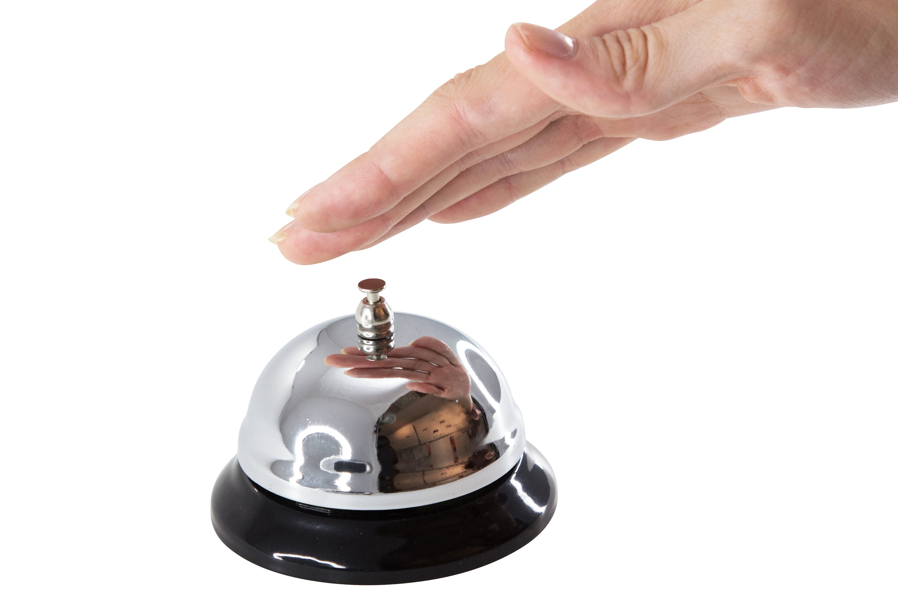 Baumgartens Desktop Call Bell CHROME (43060)