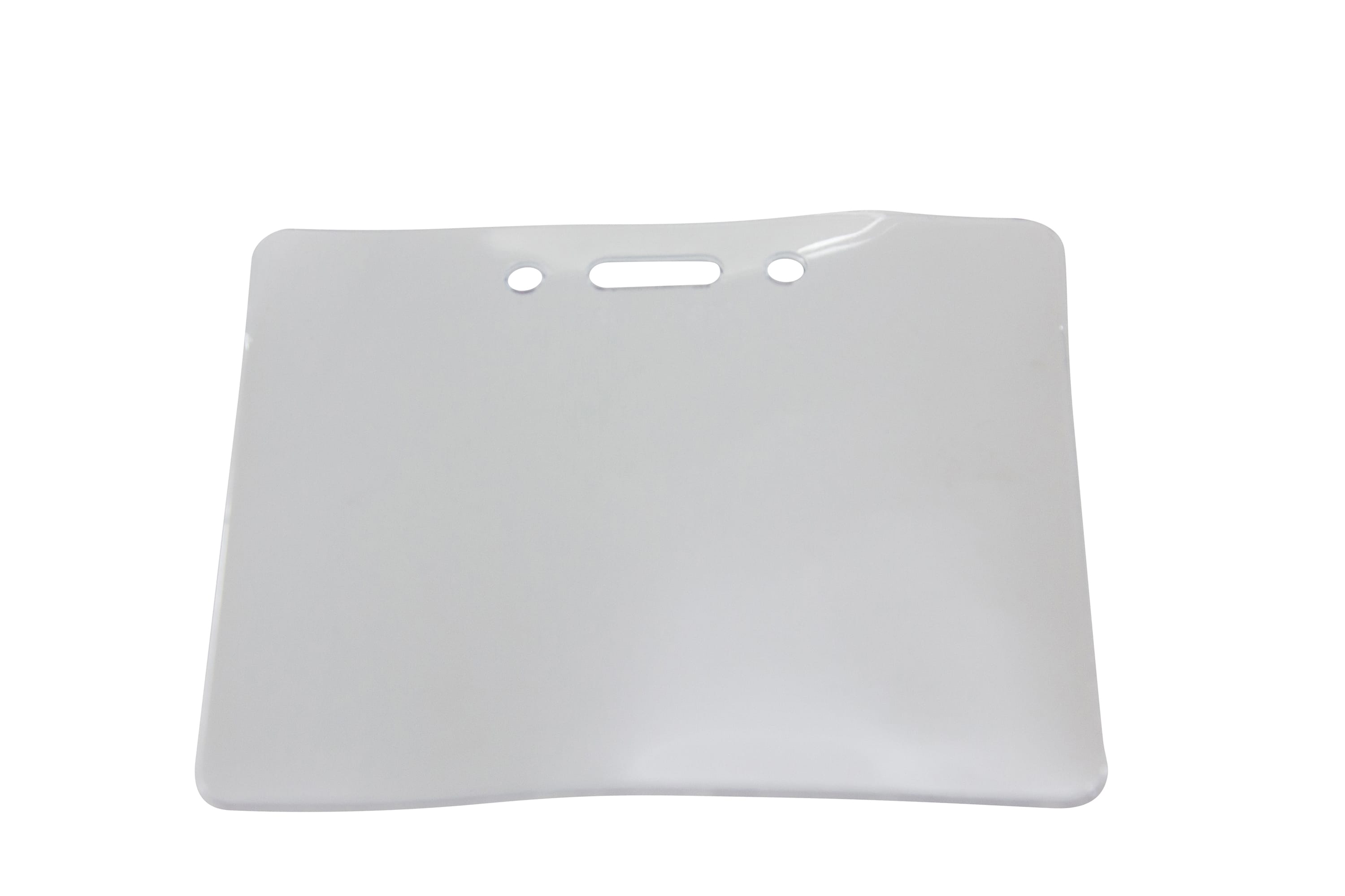 SICURIX Proximity Badge Holders Horizontal 50 Pack CLEAR (47810)