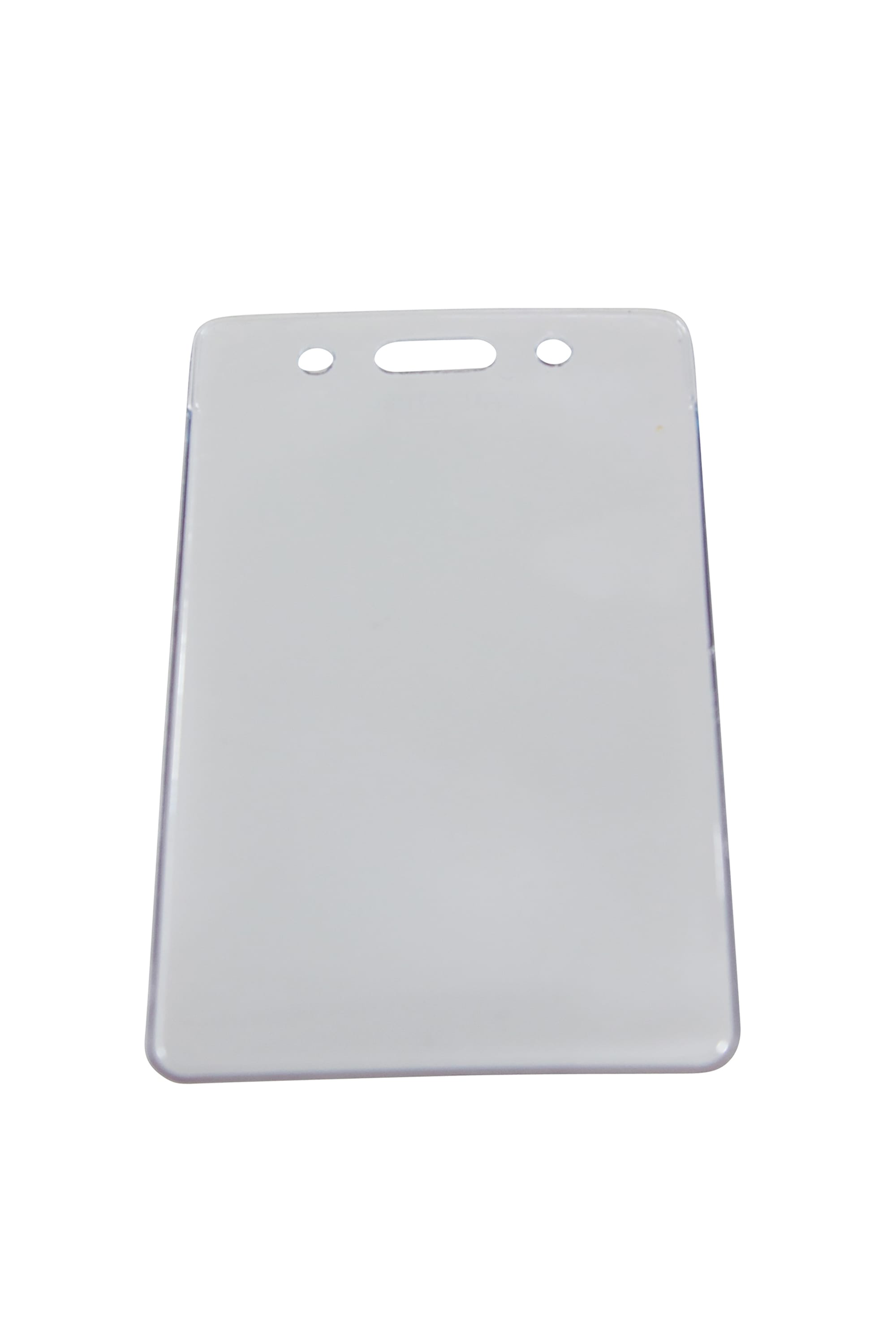 SICURIX Proximity Badge Holders Vertical 50 Pack CLEAR (47820)