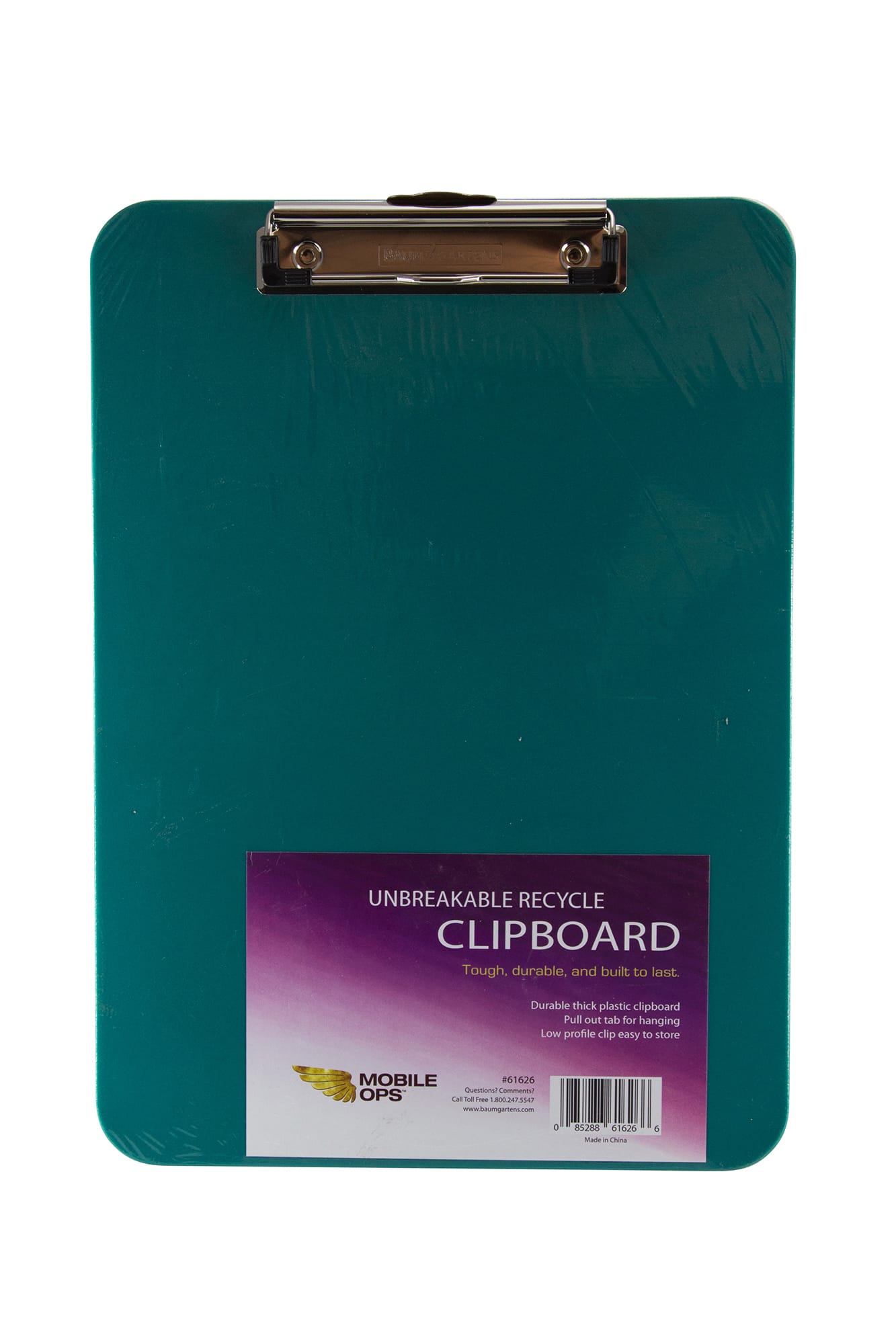 Mobile Ops Unbreakable Clipboard  GREEN (61626)