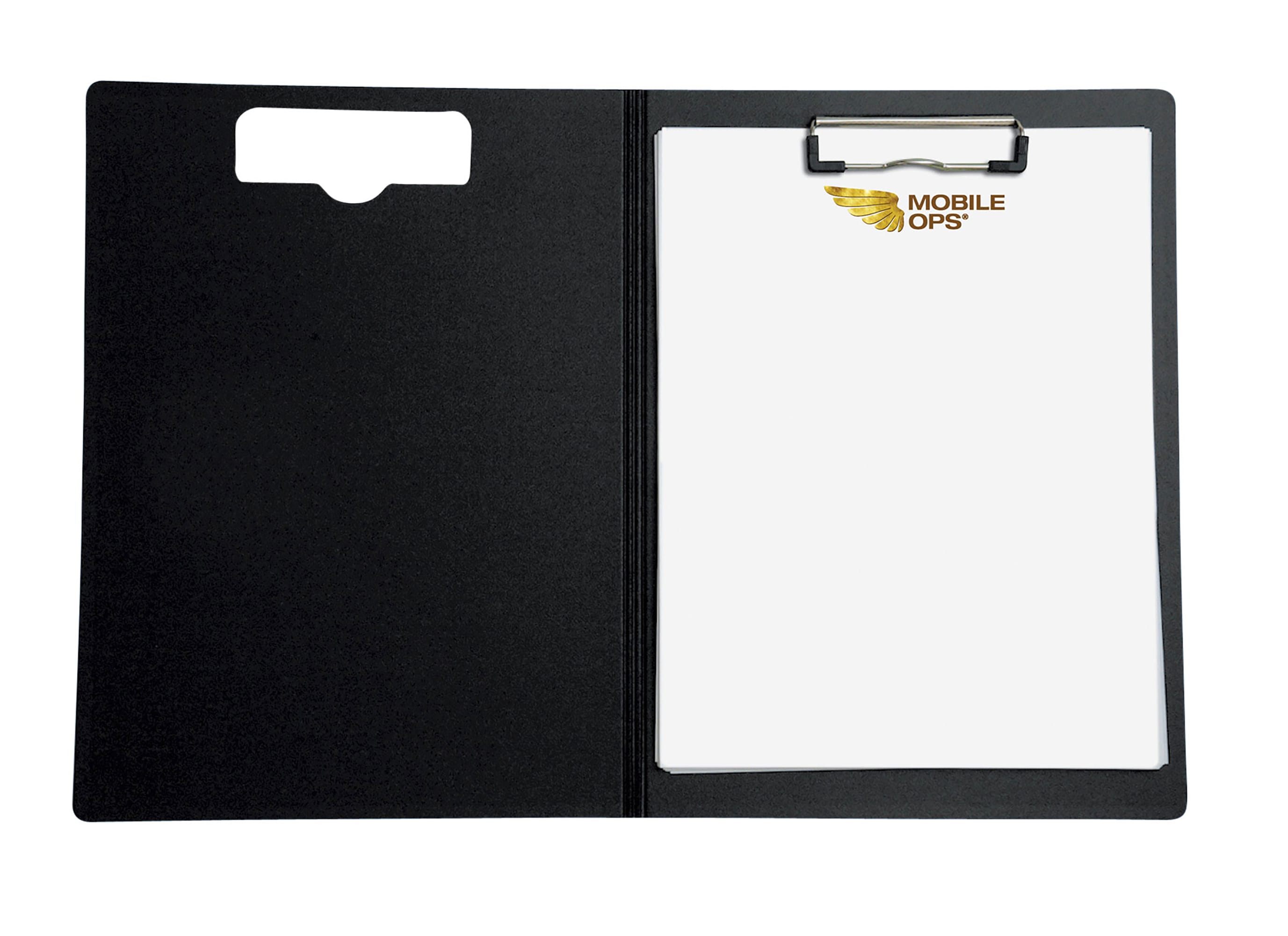 Mobile Ops Portfolio Clipboard Vertical RED (61632)