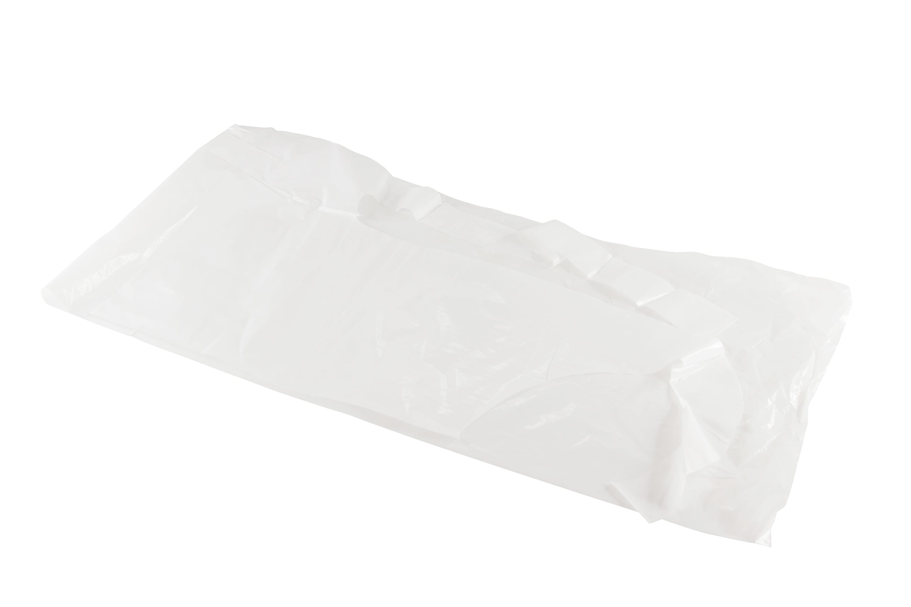 Baumgartens Bib Style Kids Disposable Aprons 100 Pack WHITE (64620)