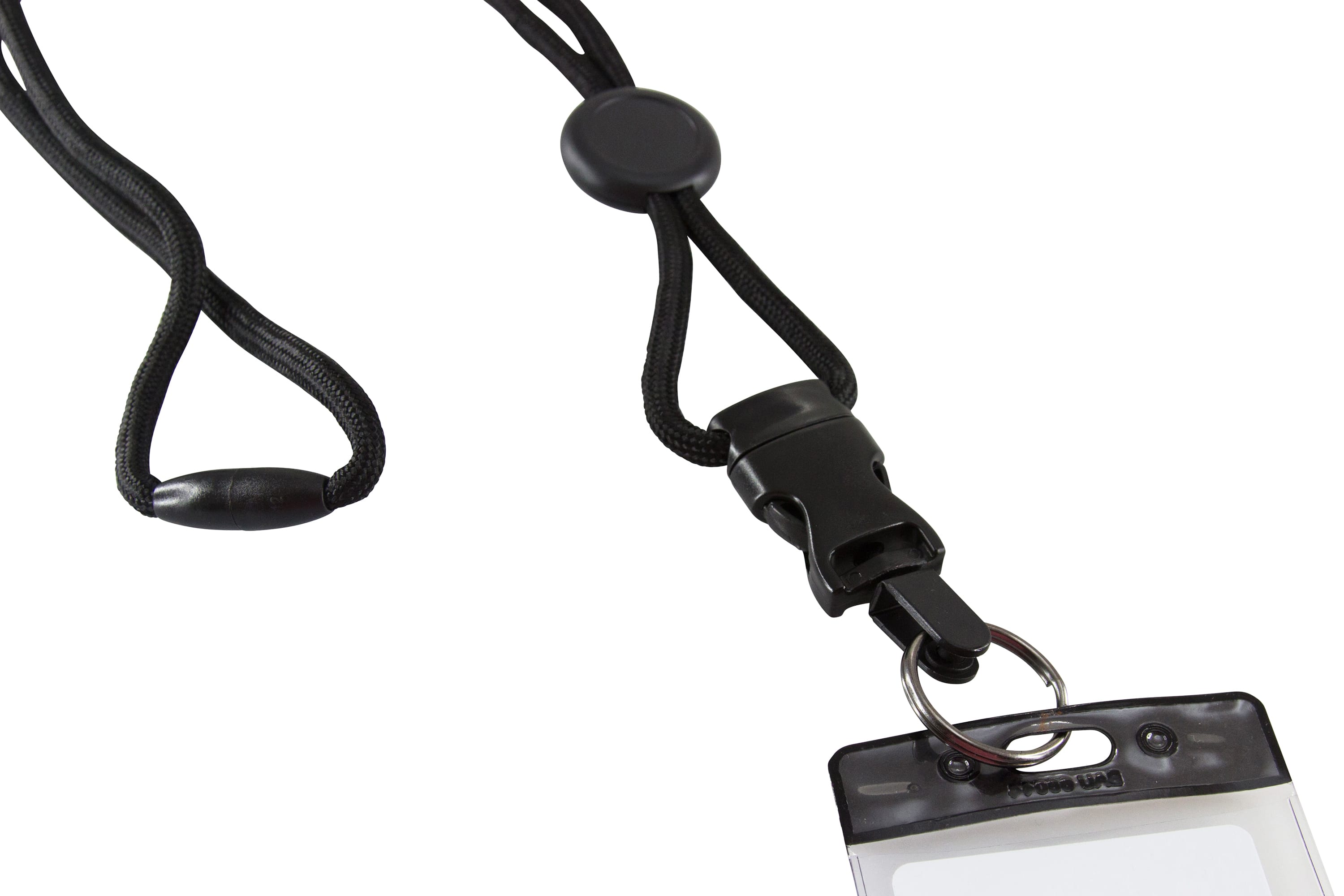 SICURIX Lanyard BLACK 5/8 NoTwist 12 Pack (65564)