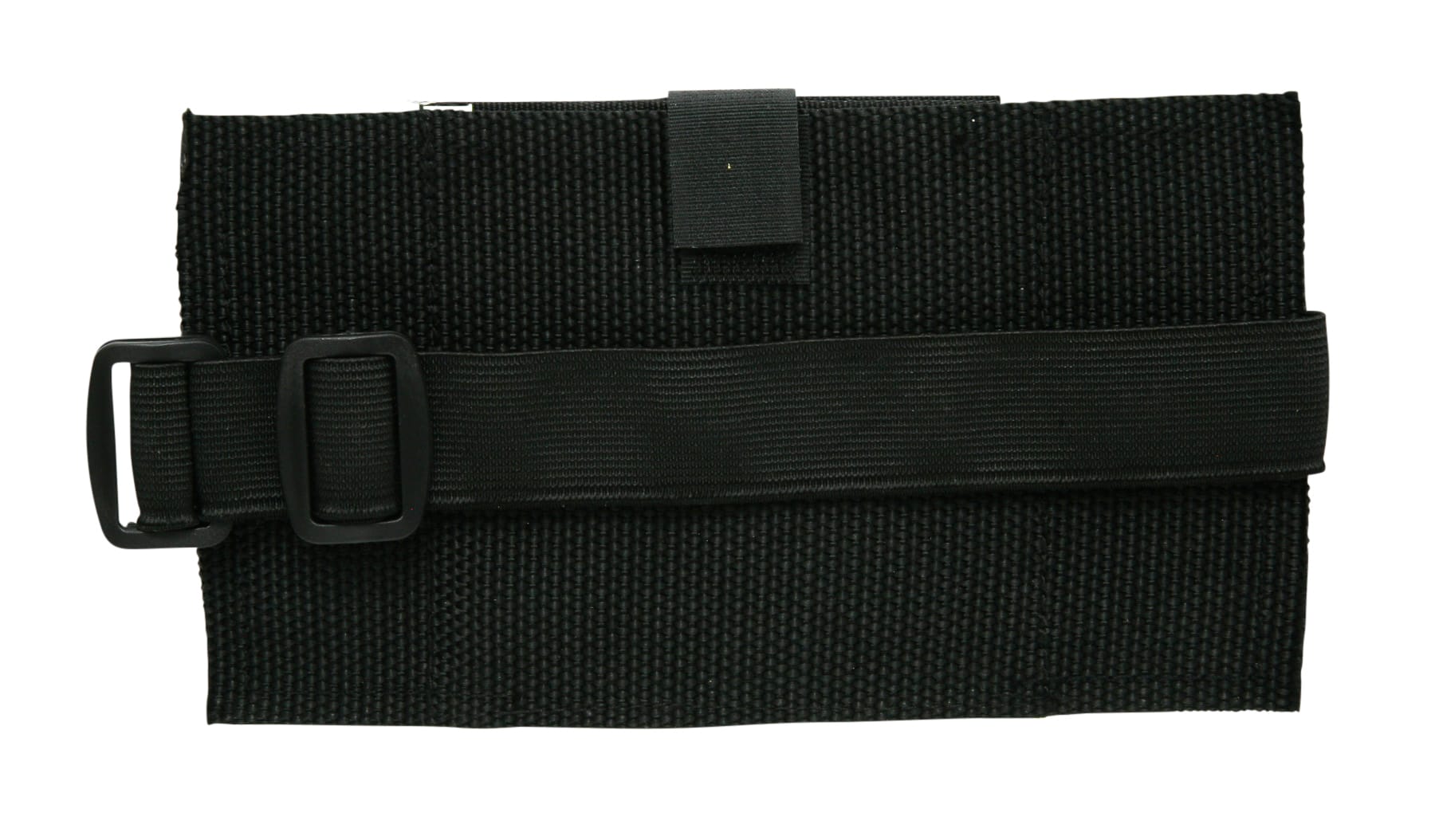 SICURIX Reflective Safety Armband Badge Holder Horizontal BLACK (66850)