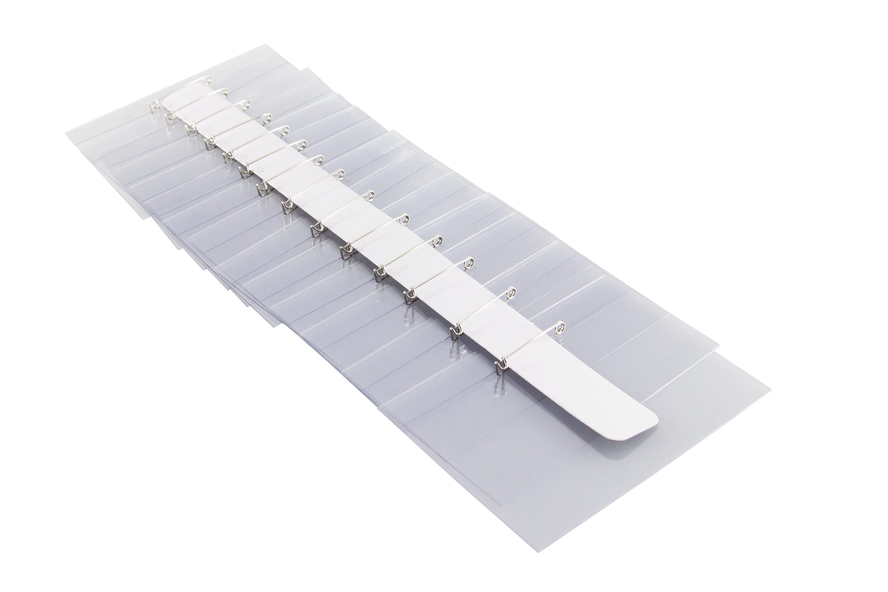 SICURIX Pin Style Printable Badge Kit 3 1/2" x 2 1/4" Horizontal 100 Pack (67671)