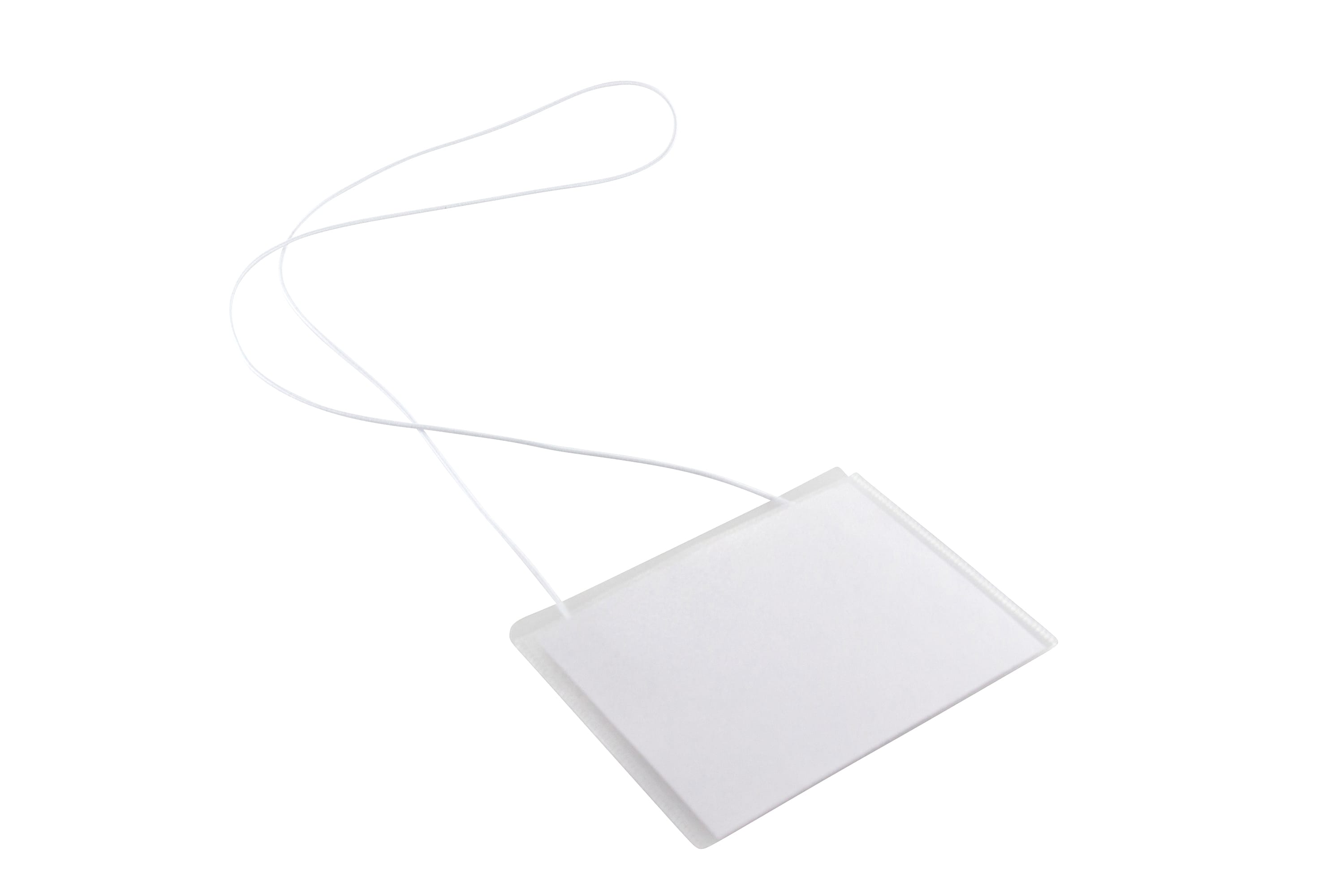 SICURIX Hanging Printable Badge Kit 4" x 3" Horizontal 50 Pack (67678)