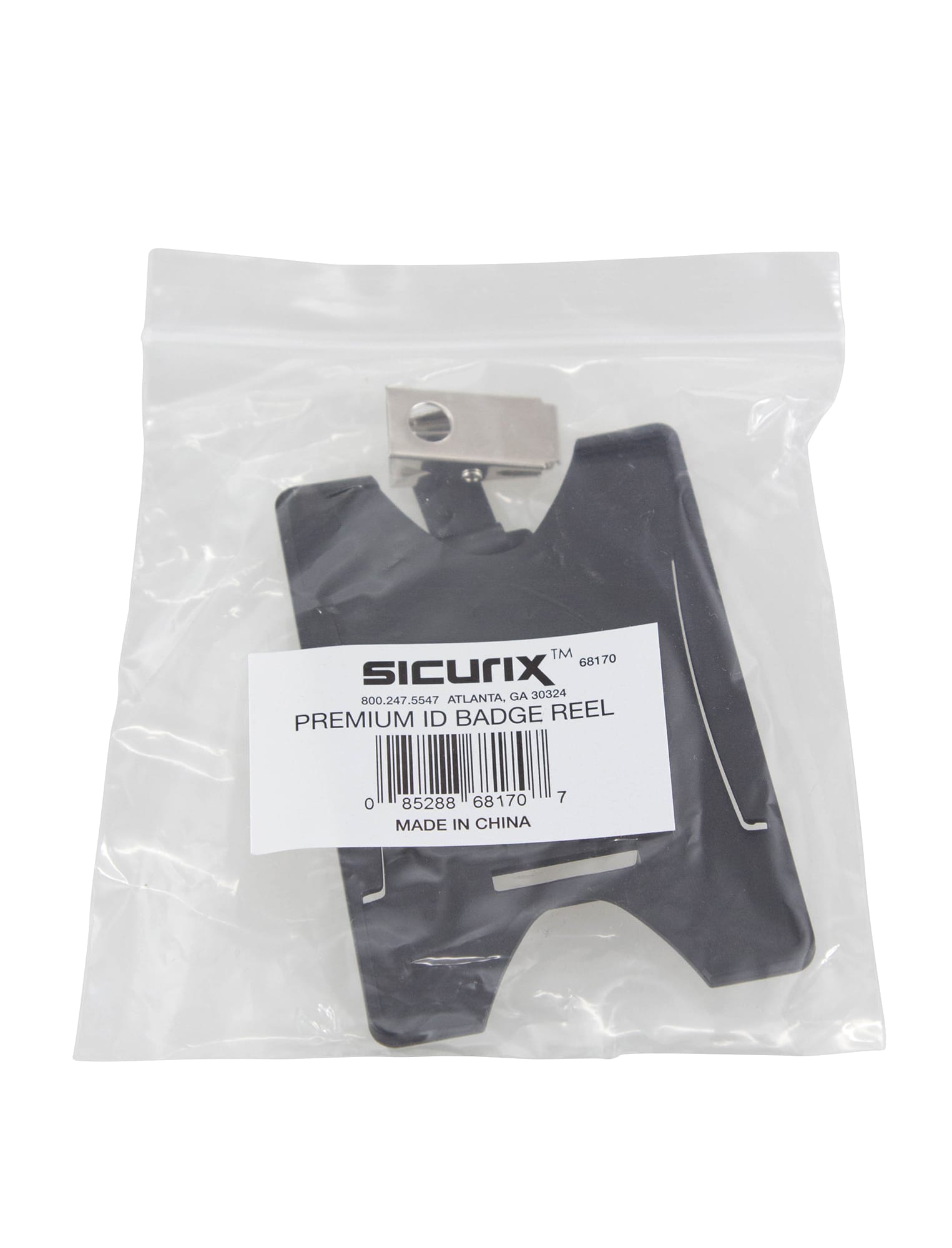 SICURIX Horizontal Badge Reel/Card Holder (68170)