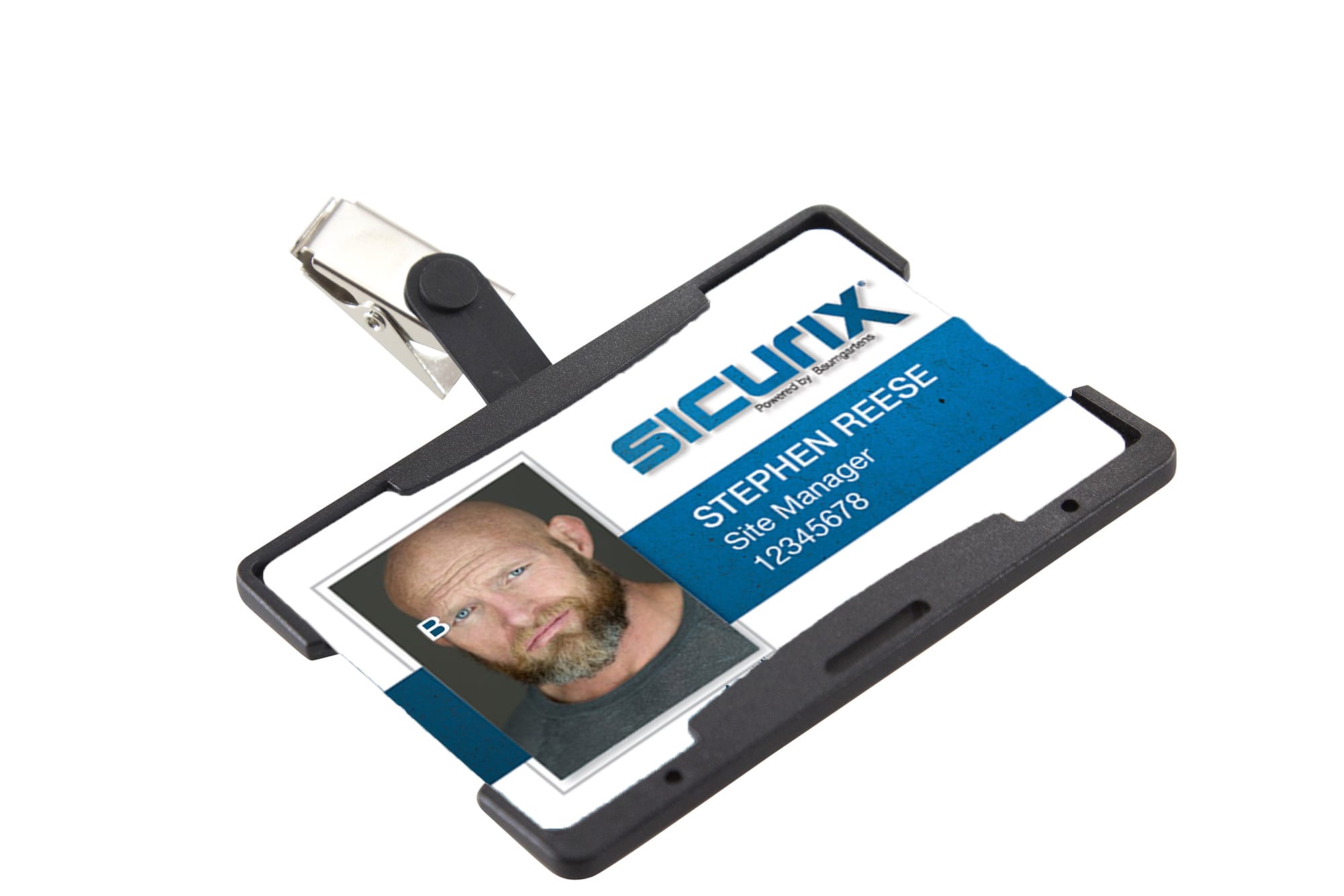 SICURIX Vertical Badge Reel/Card Holder (BAU68171)