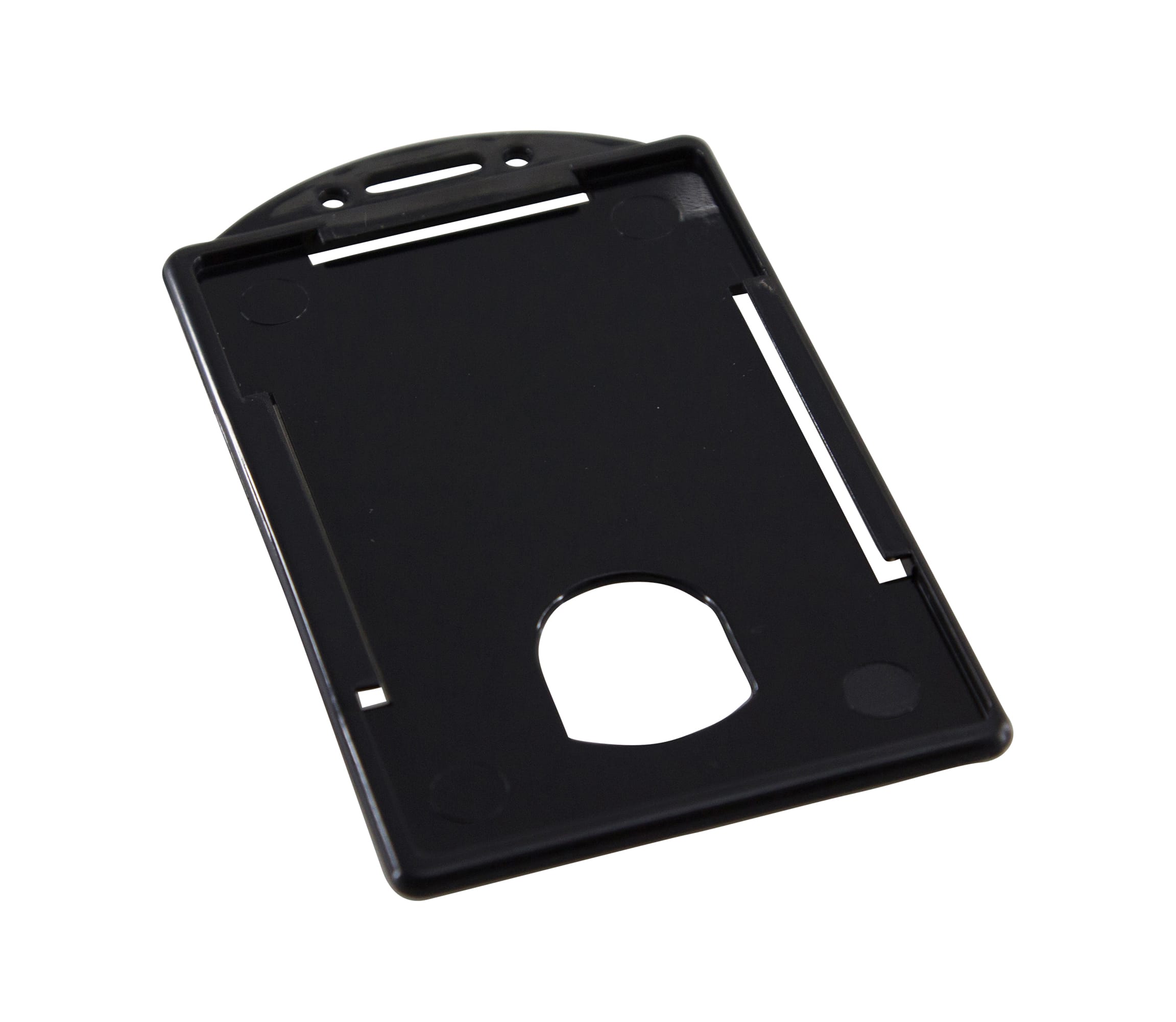 SICURIX Badge Dispensers Vertical 25 Pack BLACK (68320)