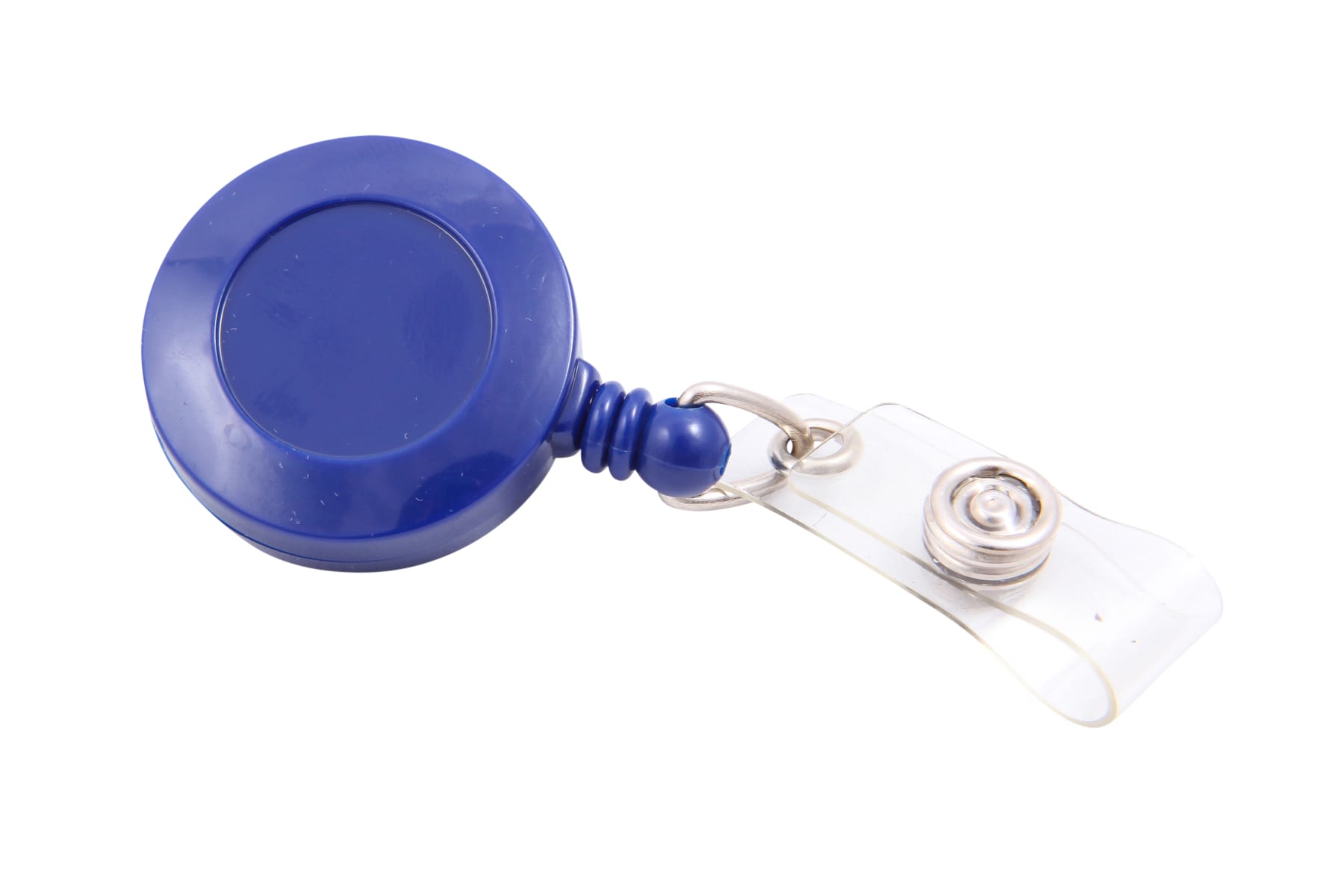SICURIX Standard ID Badge Reel Round Belt Clip Strap BLUE (68823)