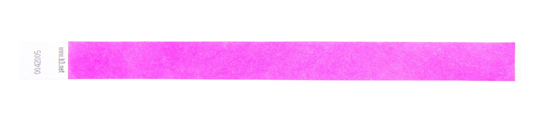 SICURIX Sequentially Numbered Security Wristbands 100 Pack PURPLE (85014)