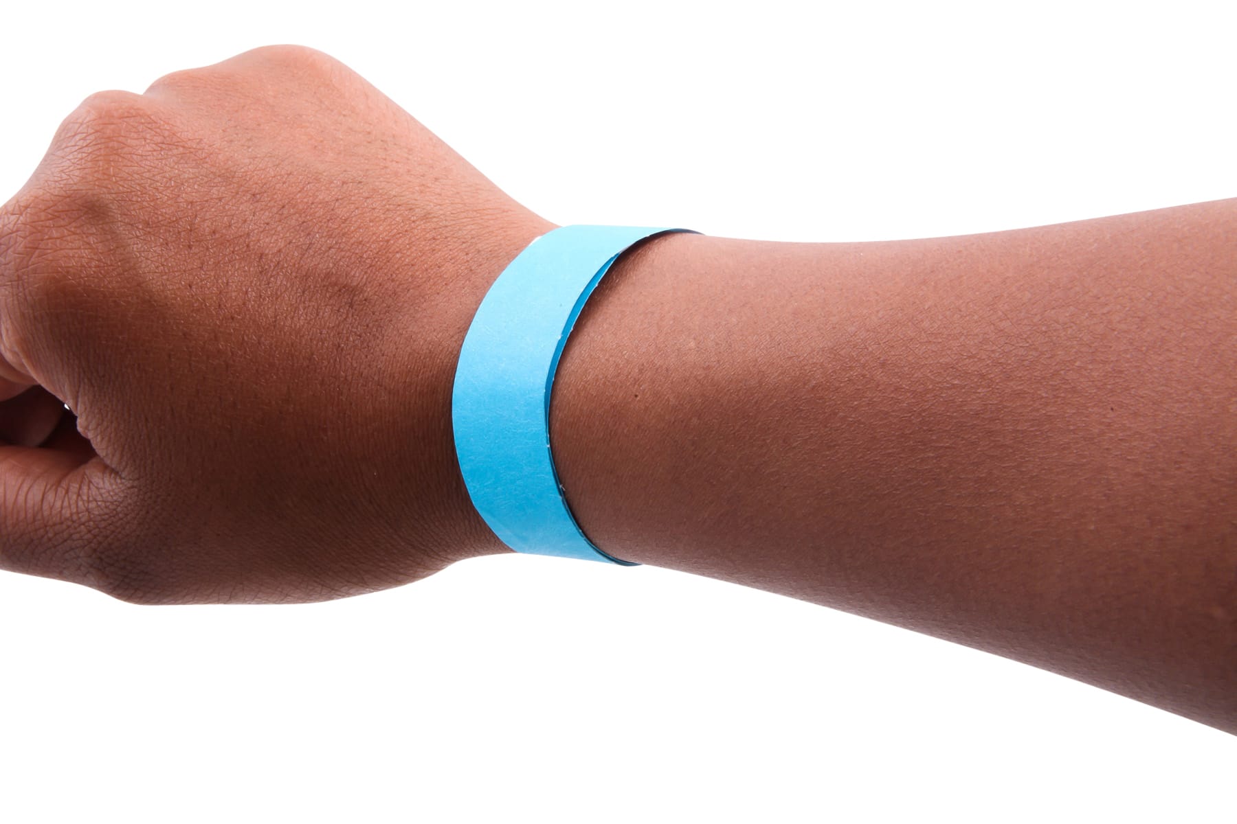 SICURIX Sequentially Numbered Security Wristbands 100 Pack BLUE (85030)