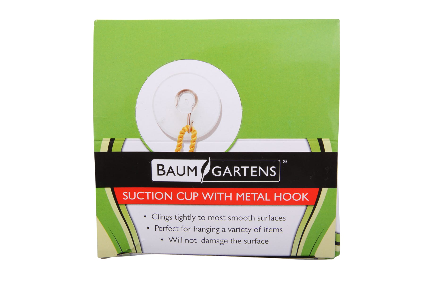 Baumgartens Suction Cups with Hook 50 Pack CLEAR (DG-4001)