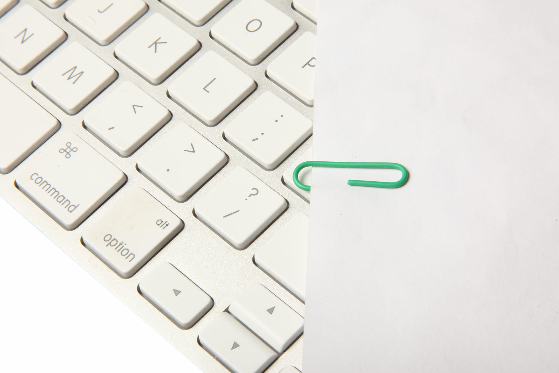 Baumgartens Vinyl Coated Paper Clips #1 Standard Size 100 Pack GREEN (ES-5060)