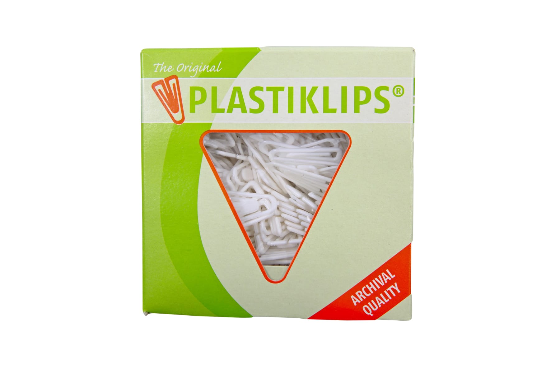 Plastiklips Paper Clips Medium Size 500 Pack WHITE (LP-0310)