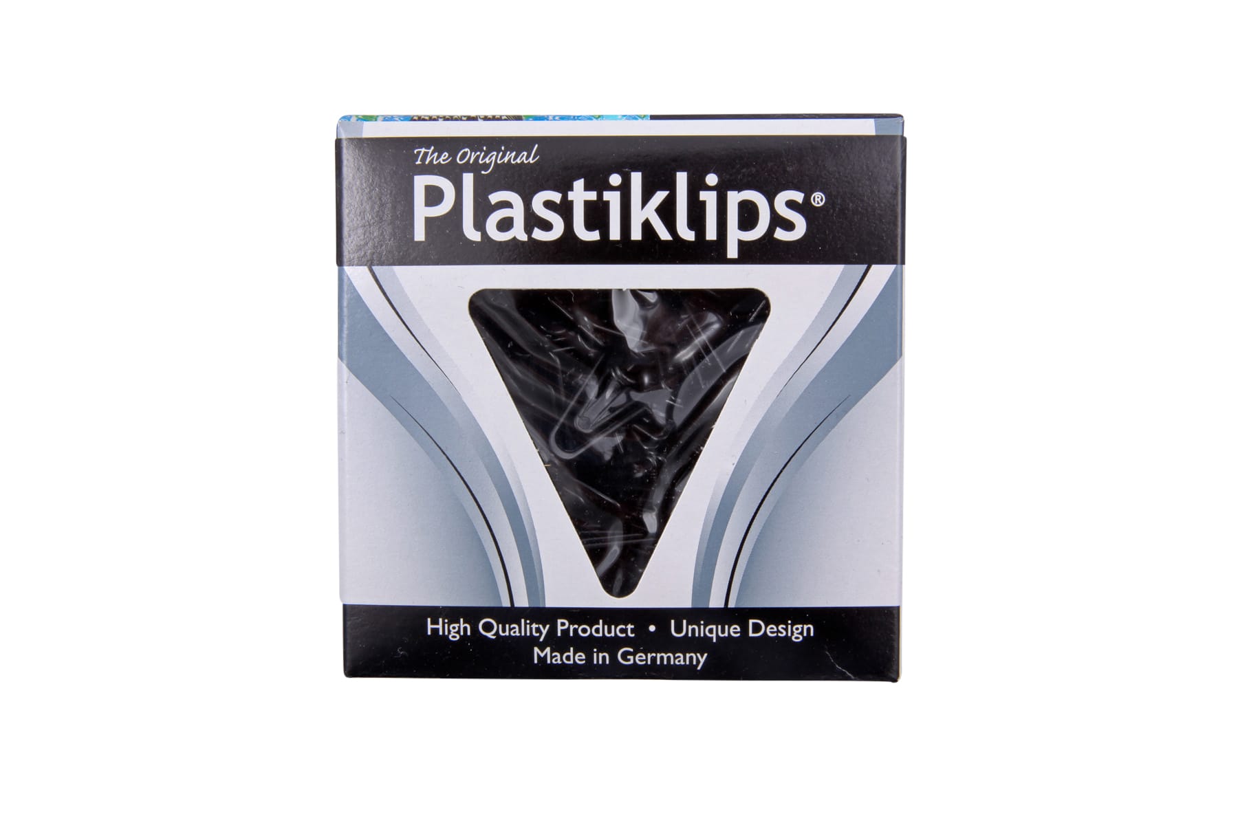 Plastiklips Paper Clips Medium Size 500 Pack BLACK (LP-0311)