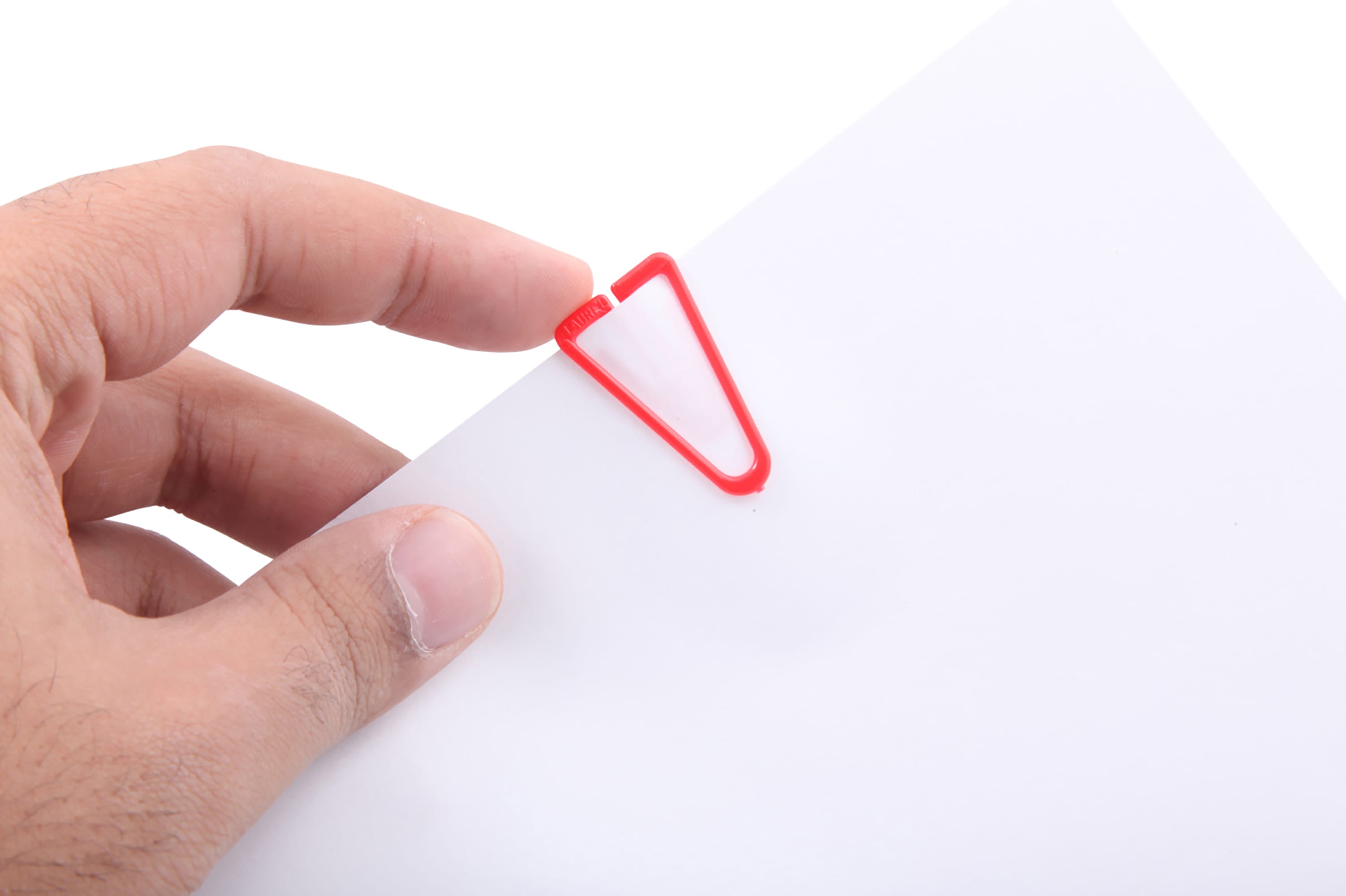 Plastiklips Paper Clips Large Size 200 Pack ASSORTED Colors (LP 0600)