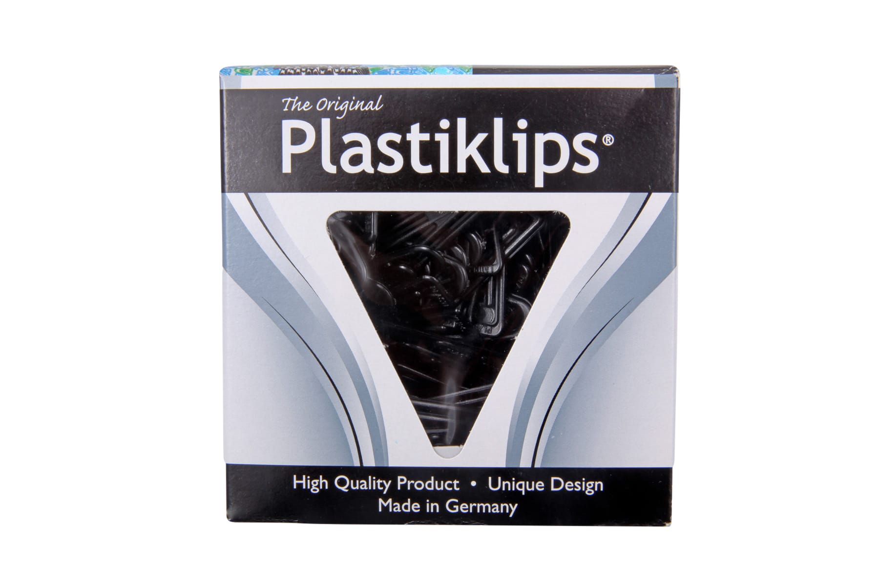 Plastiklips Paper Clips Large Size 200 Pack BLACK (LP-0611)