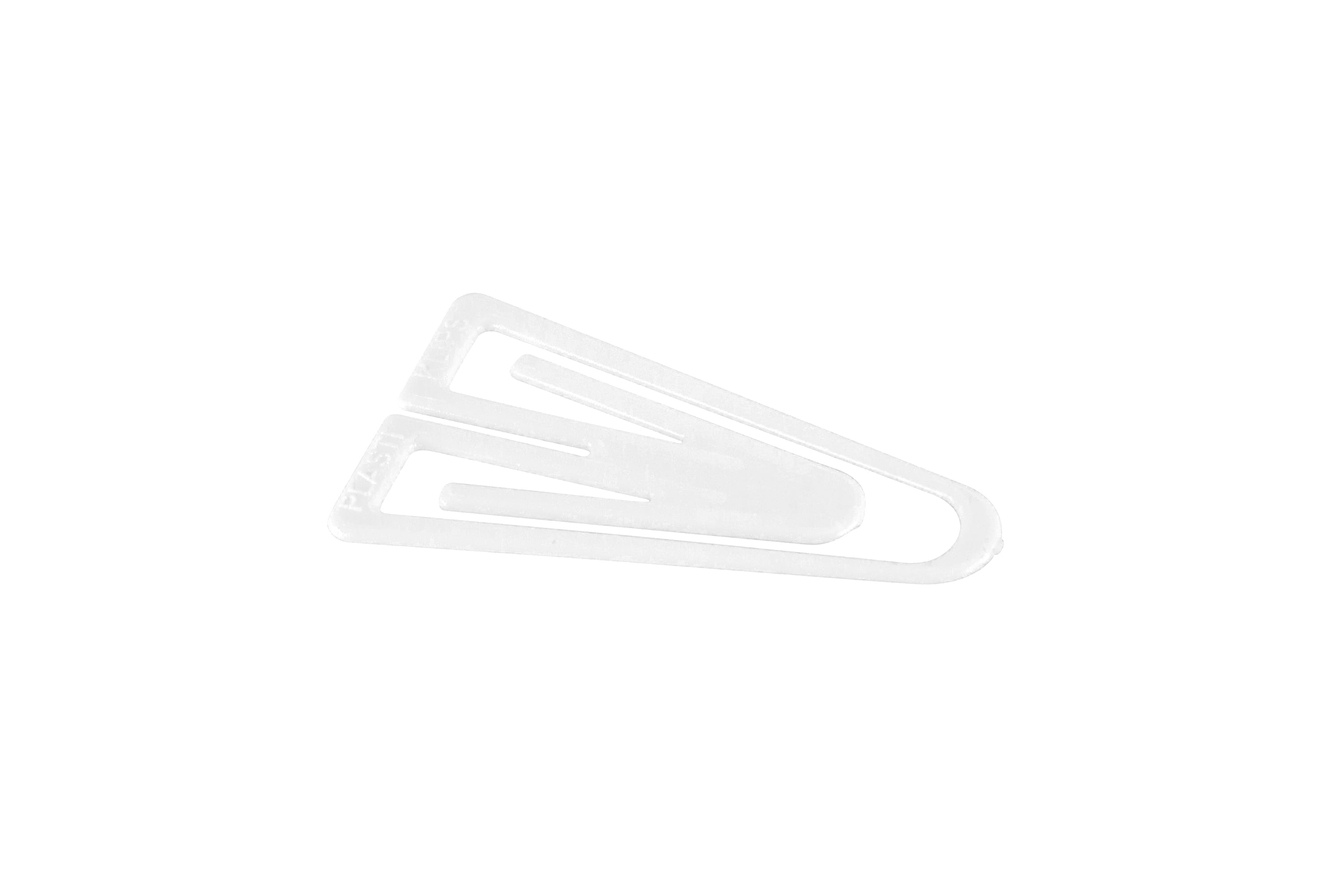 Plastiklips Paper Clips X Large Size 50 Pack WHITE (LP-1710)