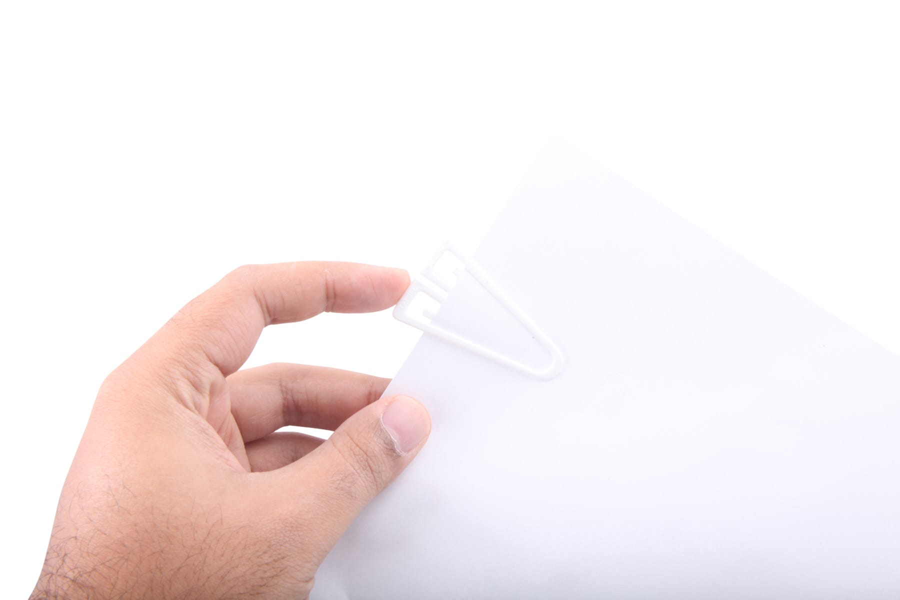 Plastiklips Paper Clips X Large Size 50 Pack WHITE (LP-1710)
