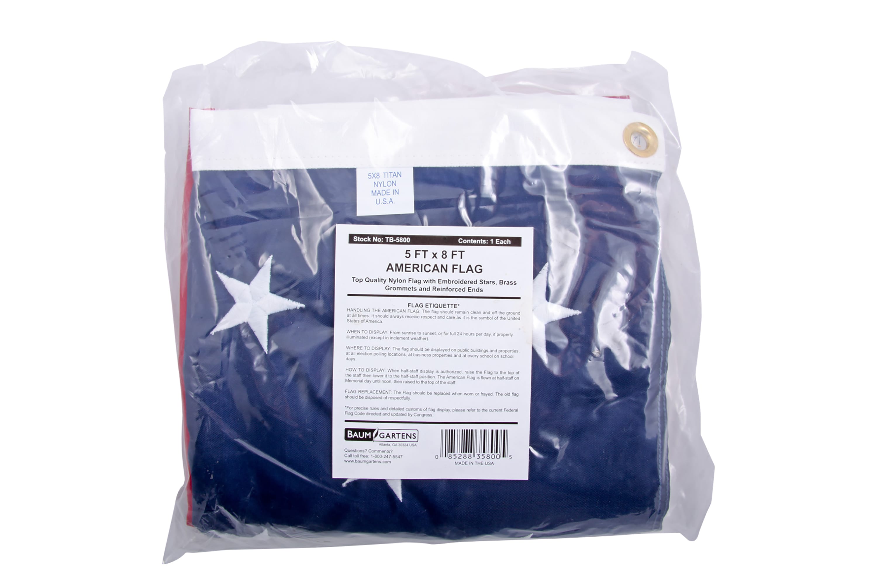 Integrity Flags American Flag 60" x 96" (TB-5800)