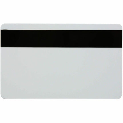 SICURIX CR 80 with Hico Magnetic Stripe Blank ID Cards 30 mil 100 Pack White