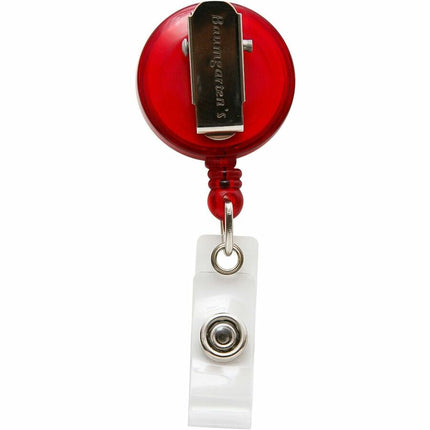 SICURIX Nurse ID Badge Reels Round Belt Clip Strap ASSORTED Colors (68630)