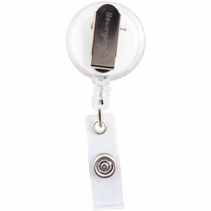 SICURIX Stethescope ID Badge Reels Round Swivel Spring Clip Strap ASSORTED Colors (68640)