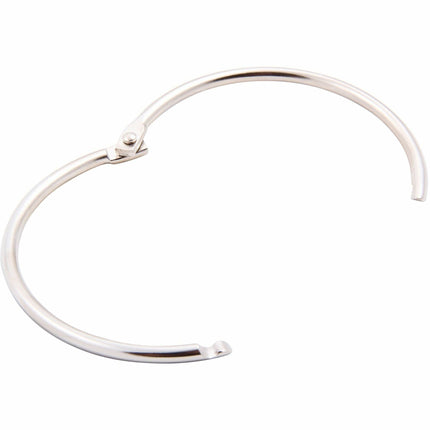 Baumgartens Book Ring 3" Chrome (31495)