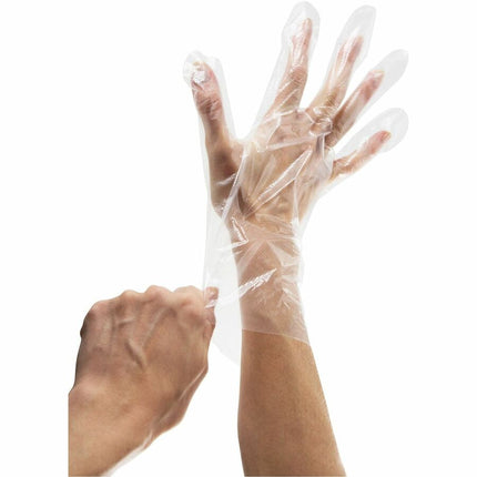 Baumgartens Multipurpose Disposable Gloves 100 Pack CLEAR (64700)
