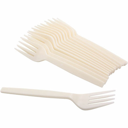 CONSERVE Forks 100 Pack OFF WHITE (10231)