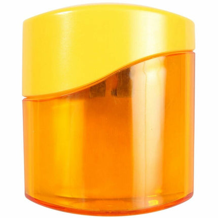Baumgartens Geo Elliptic Pencil Sharpener Single Hole ASSORTED Colors (19170)