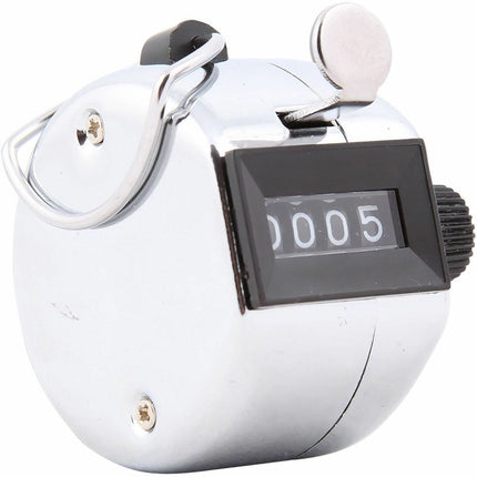 Baumgartens Hand Held Tally Counter Chome (43010)
