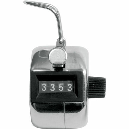 Baumgartens Hand Held Tally Counter Chome (43010)