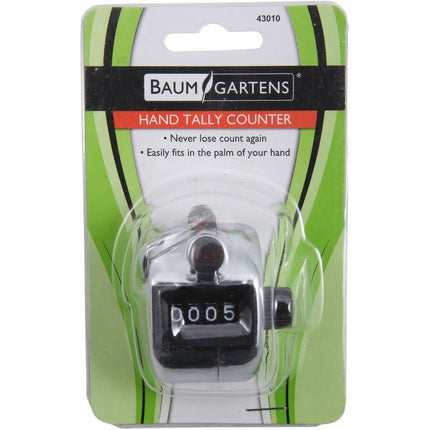 Baumgartens Hand Held Tally Counter Chome (43010)