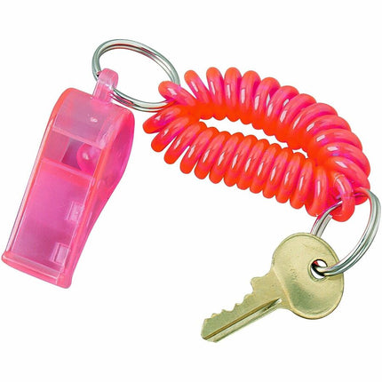 Baumgartens Wrist Coil Keychain ASSORTED Colors (KC-7000)