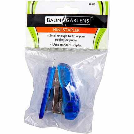Baumgartens Mini Stapler Mini Assorted Colors (26510)