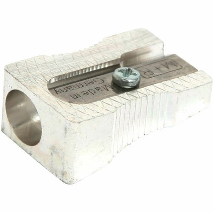 Baumgartens Pencil Sharpener Single Hole SILVER (MR-1201)