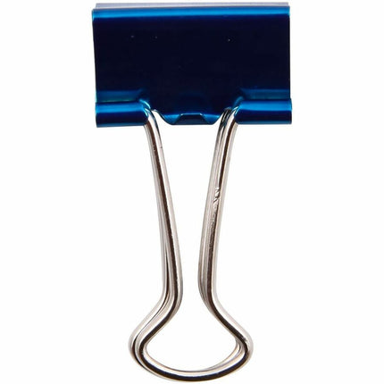 Baumgartens Metallic Designer Binder Clips Small 8 Pack ASSORTED Colors (29720)